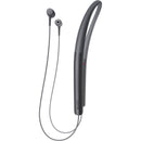 Sony MDR-EX750BT - Écouteurs avec micro - Ear - Montant à coude - Wireless - Bluetooth - NFC - Charcoal Black