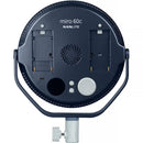 Nanlite miro 60c RGB Round LED Light Panel (Midnight Blue)
