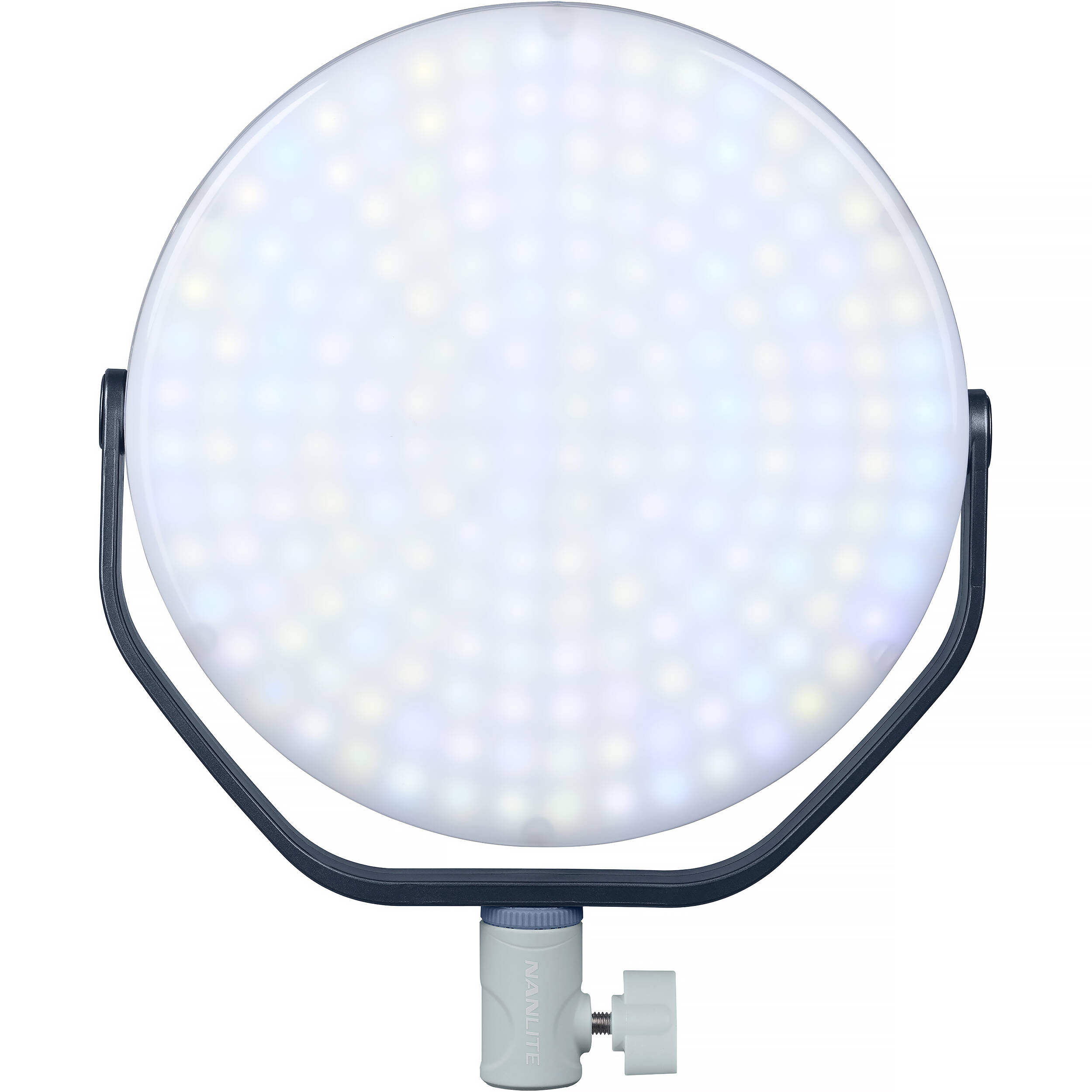 Nanlite miro 60c RGB Round LED Light Panel (Midnight Blue)