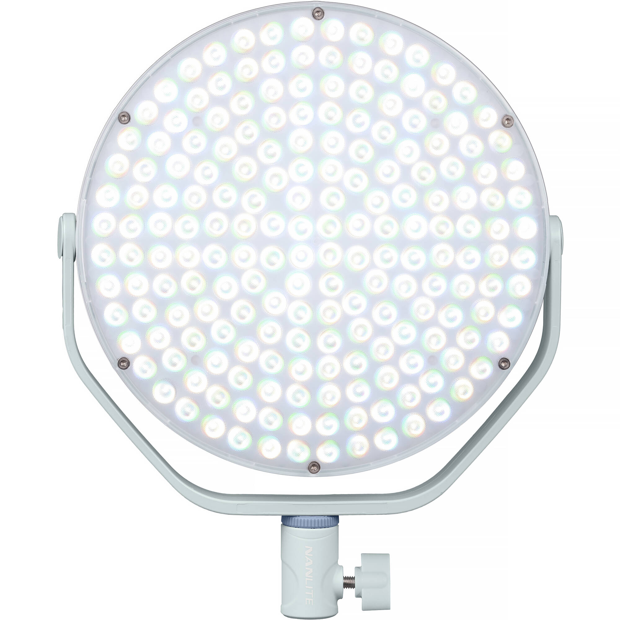 Nanlite miro 60c RGB Round LED Light Panel (Mint Blue)