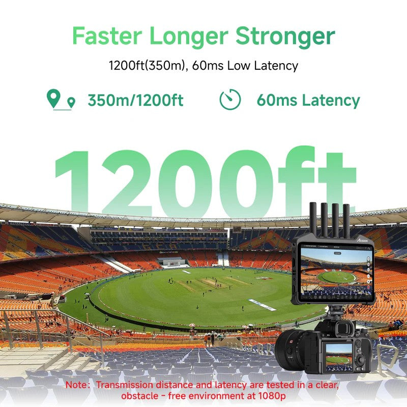 Accsoon CineView M7 4K60 7" smart touchscreen wireless transmission monitor