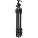 Manfrotto 055XPRO 4-Section Photo AS Carbon Fiber Tripod Kit