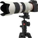 Manfrotto Befree a avancé en tant que voyage en aluminium trépied avec serrures de levier et 494 tête de balle centrale