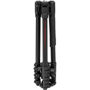 Manfrotto Befree a avancé en tant que voyage en aluminium trépied avec serrures de levier et 494 tête de balle centrale
