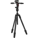Manfrotto Befree GT PRO Aluminum Travel Tripod with 3-Way Pan/Tilt Head