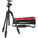 Manfrotto Befree a avancé en tant que voyage en fibre de carbone trépied avec 494 tête de balle centrale