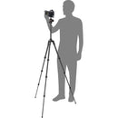 Manfrotto Befree a avancé en tant que voyage en fibre de carbone trépied avec 494 tête de balle centrale