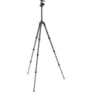 Manfrotto Befree a avancé en tant que voyage en fibre de carbone trépied avec 494 tête de balle centrale