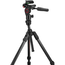 Manfrotto Befree GT PRO Carbon Fiber Travel Tripod with 3-Way Pan/Tilt Head
