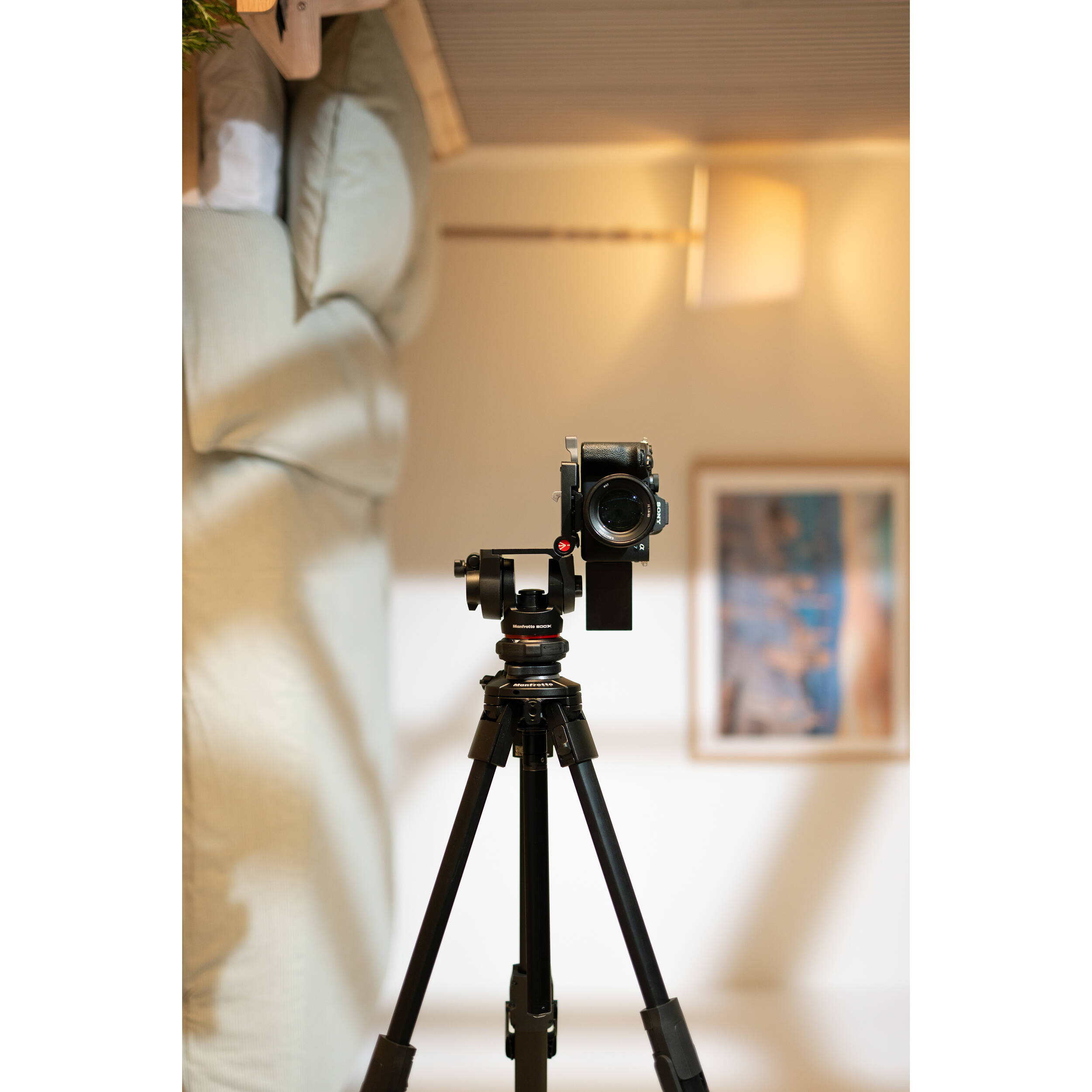 Manfrotto ONE Aluminum Tripod with 500X Fluid Head