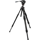 Manfrotto un aluminium trépied avec une tête de fluide 500x