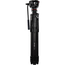 Manfrotto un aluminium trépied avec une tête de fluide 500x