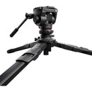 Manfrotto un aluminium trépied avec une tête de fluide 500x
