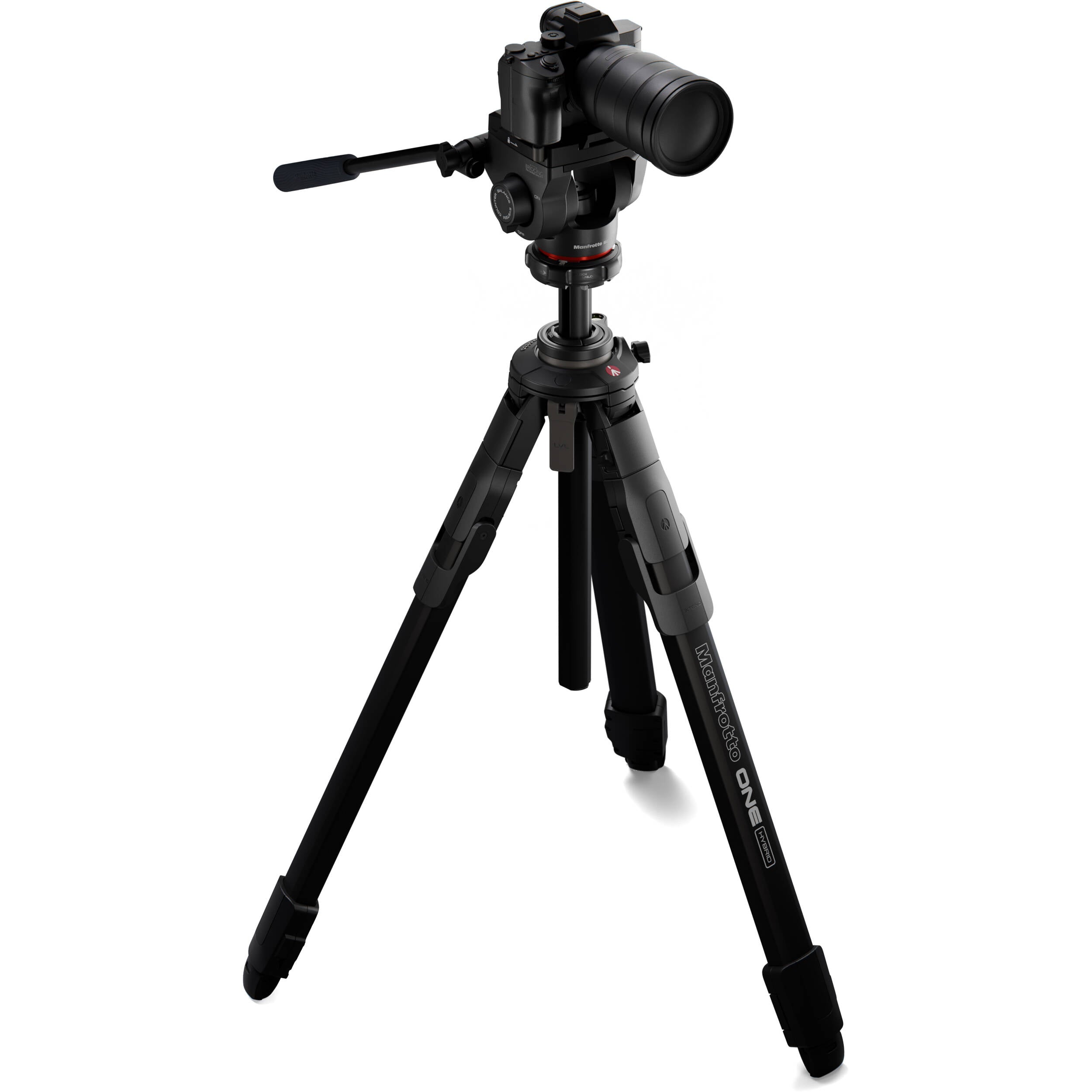 Manfrotto ONE Aluminum Tripod with 500X Fluid Head