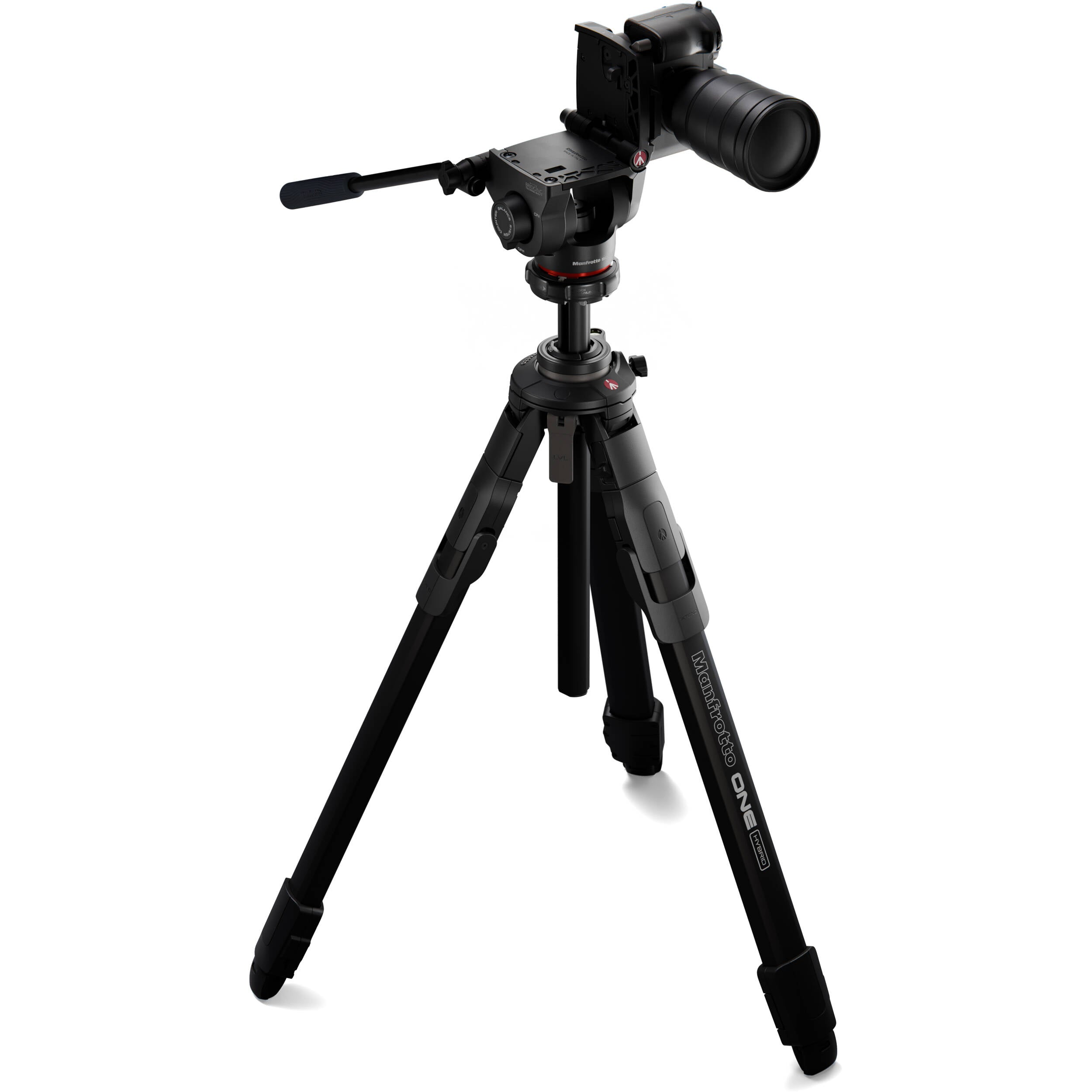 Manfrotto ONE Aluminum Tripod with 500X Fluid Head