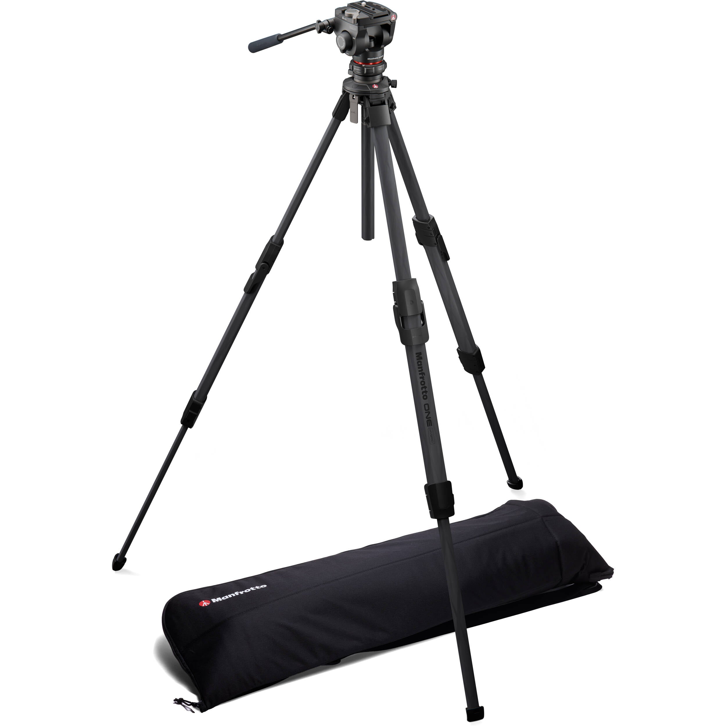 Manfrotto ONE Carbon Fiber Tripod with 500X Fluid Head