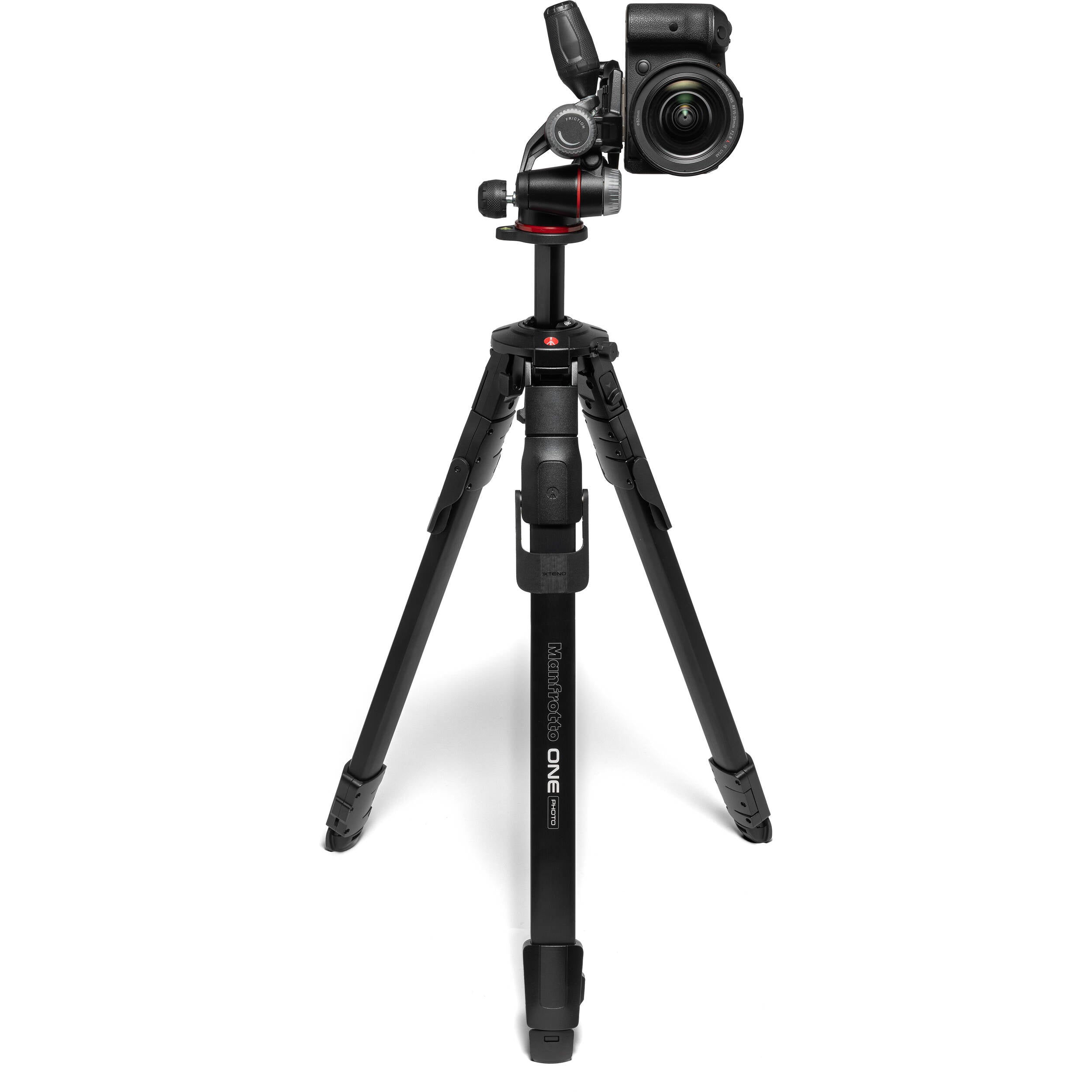 Manfrotto ONE Photo Aluminium trépied avec tête panoramique/inclinaison XPRO à 3 voies