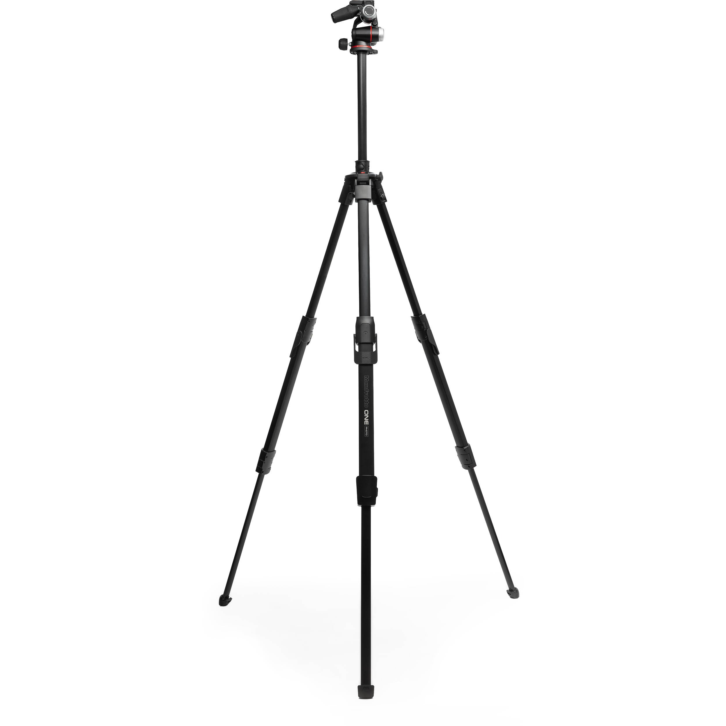 Manfrotto ONE Photo Aluminium trépied avec tête panoramique/inclinaison XPRO à 3 voies