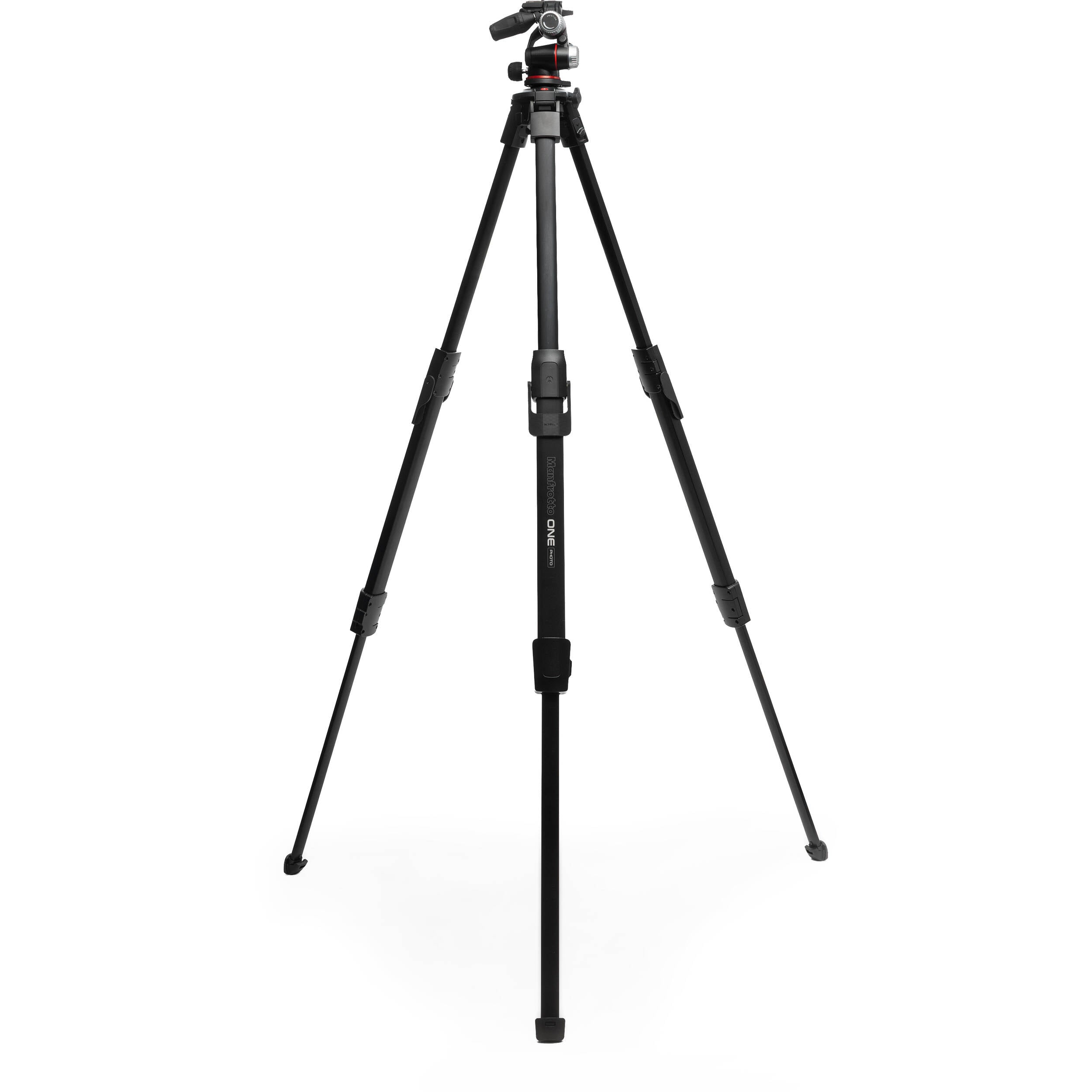 Manfrotto ONE Photo Aluminium trépied avec tête panoramique/inclinaison XPRO à 3 voies