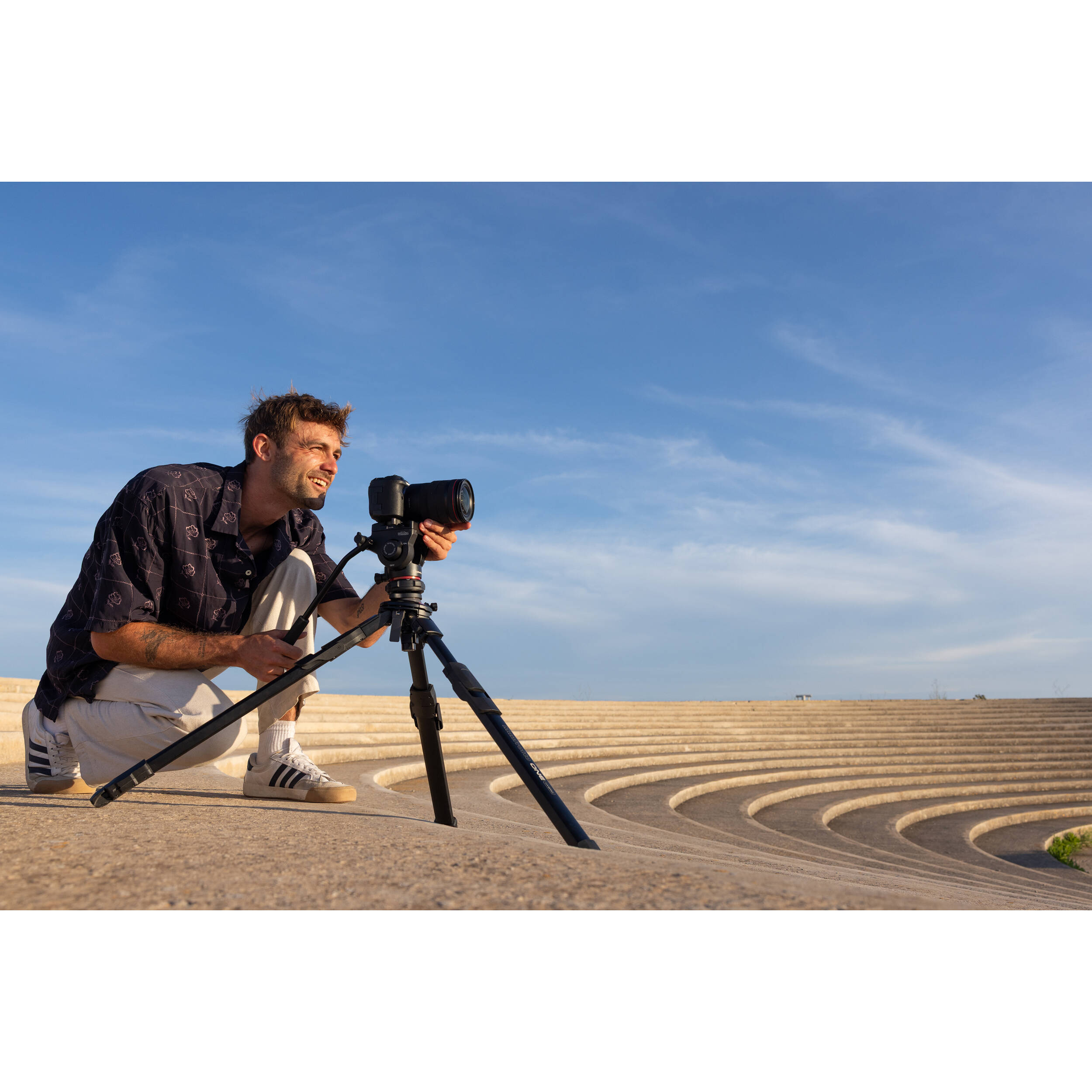 Manfrotto un aluminium hybride trépied