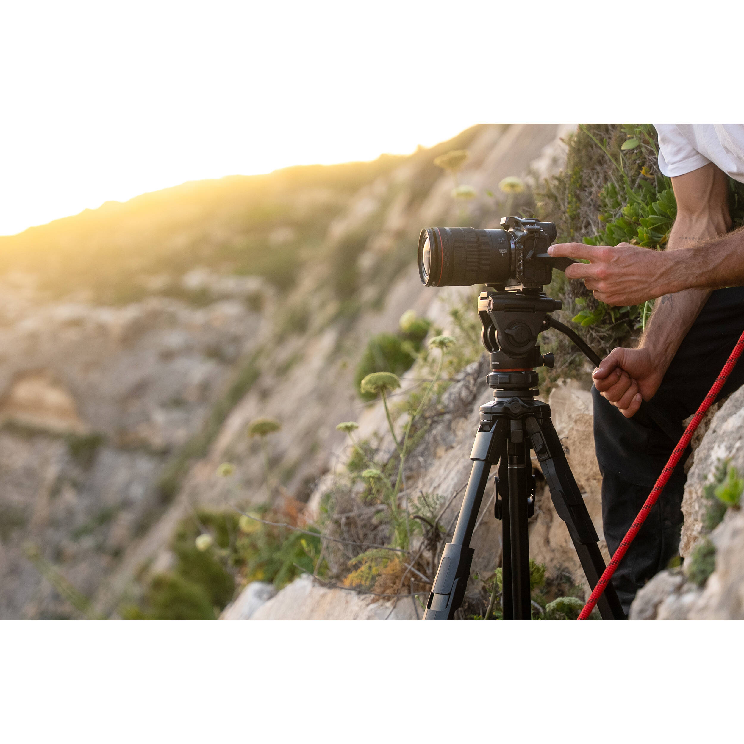 Manfrotto MVH500  Fluid Video Head MVH500AH with flat base - Open Box