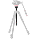 Vidéo en aluminium à 3 sections Manfrotto trépied Kit avec tête fluide