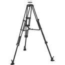 Manfrotto.  MVH608AH HEAD + MVTTWINMA TRIPOD + PADDED BAG