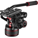 Manfrotto.  MVH608AH HEAD + MVTTWINMA TRIPOD + PADDED BAG