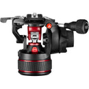 Manfrotto.  MVH608AH Head + MvttwinMC trépied + Sac rembourré