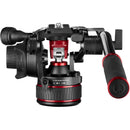 Manfrotto.  MVH608AH Head + MvttwinMC trépied + Sac rembourré