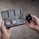 Système de microphone sans fil Godox MoveLink II M2 compact à 2 personnes pour les caméras et smartphones avec 3,5 mm (2,4 GHz, Noir)