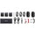Godox MoveLink II M2 Compact 2-Person Wireless Microphone System for Cameras & Smartphones with 3.5mm (2.4 GHz, Black)