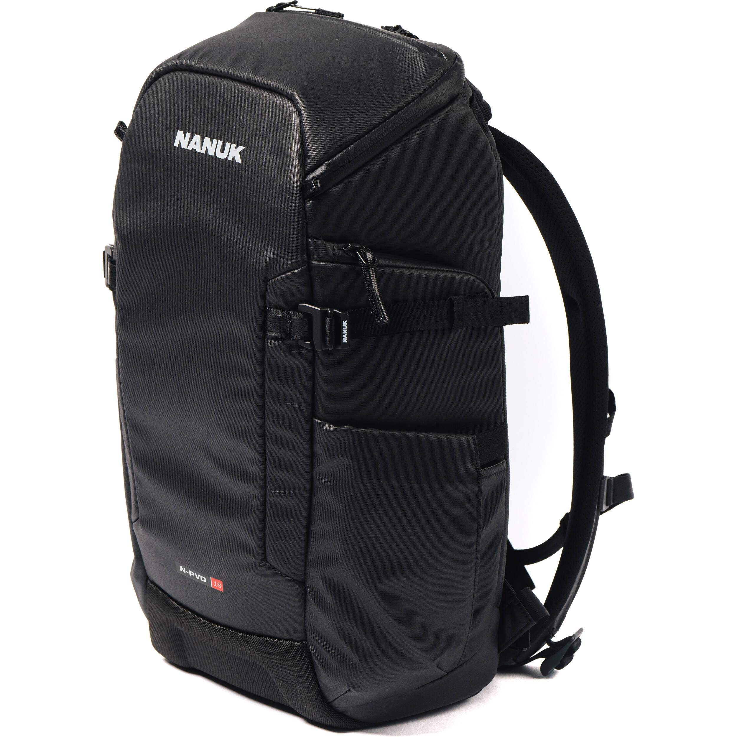 Nanuk N-PVD Backpack for Photo, Video, Drone, and Laptop (Black, 18L)