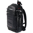 Nanuk N-PVD Backpack for Photo, Video, Drone, and Laptop (Black, 18L)