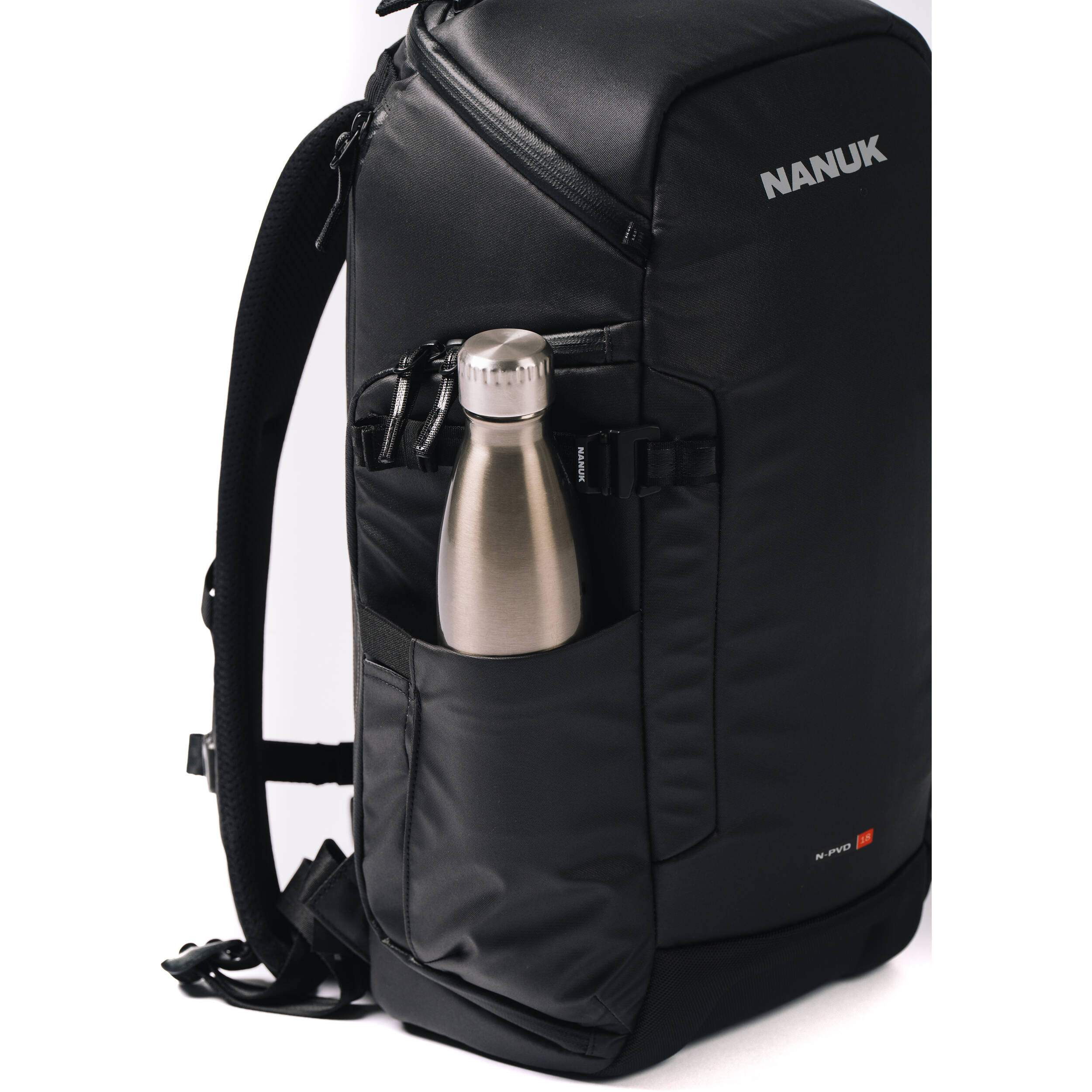 Nanuk N-PVD Backpack for Photo, Video, Drone, and Laptop (Black, 18L)