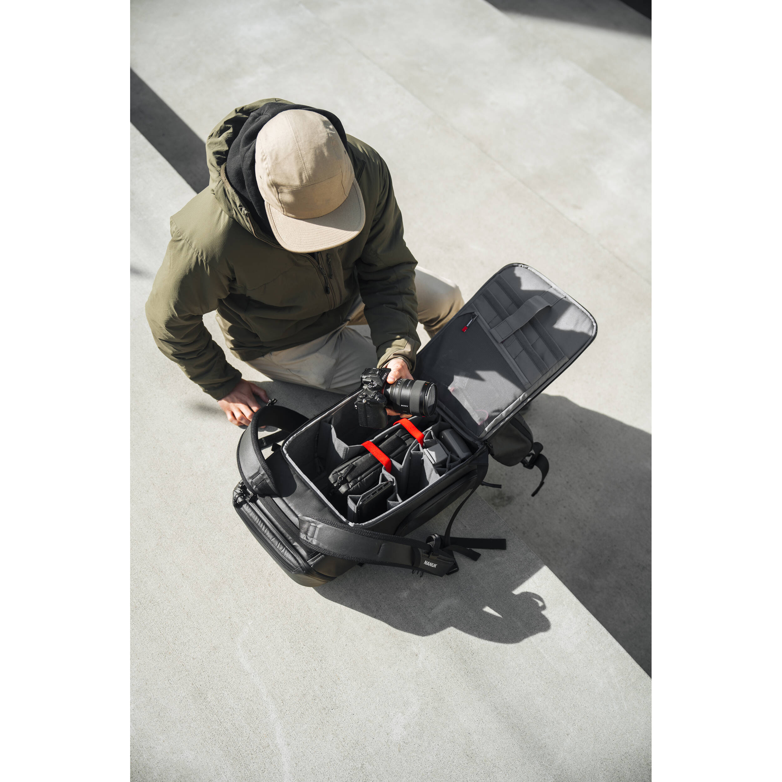Nanuk N-PVD Backpack for Photo, Video, Drone, and Laptop (Black, 30L)