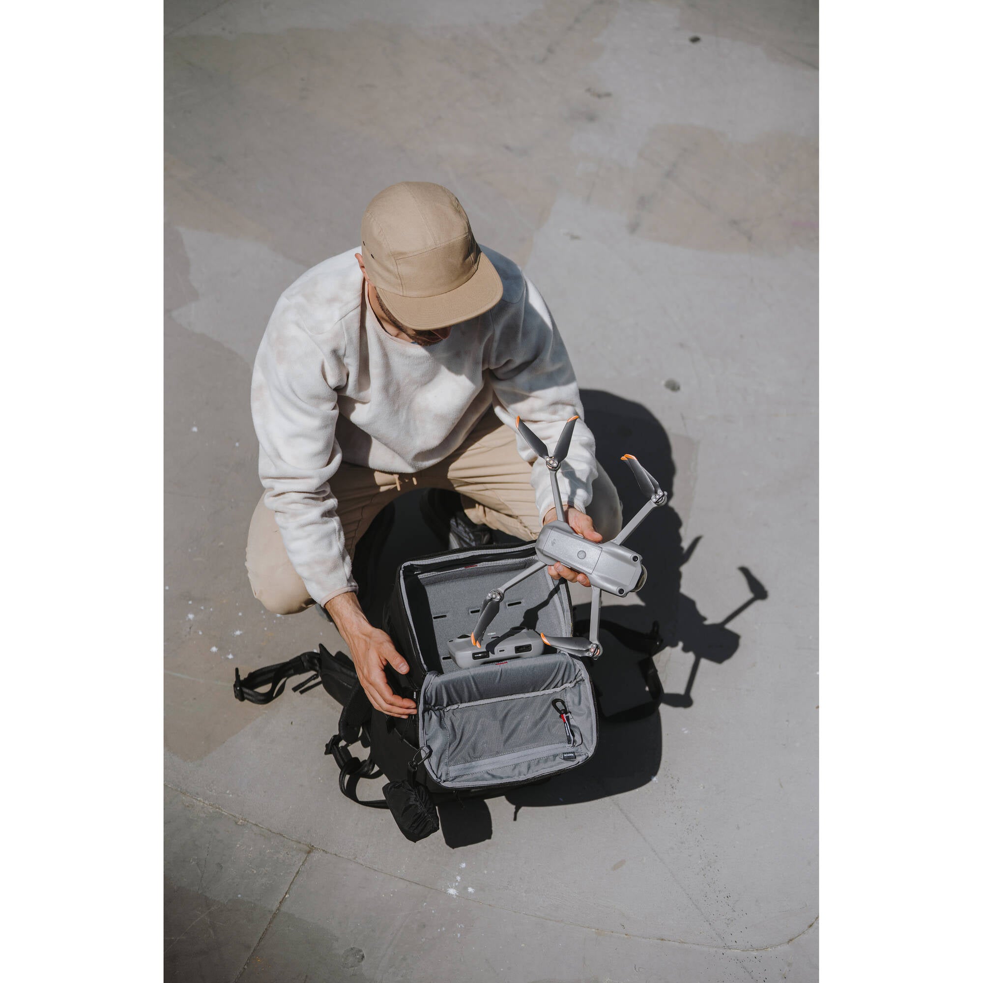 Nanuk N-PVD Backpack for Photo, Video, Drone, and Laptop (Black, 30L)