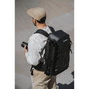 Nanuk N-PVD Backpack for Photo, Video, Drone, and Laptop (Black, 30L)