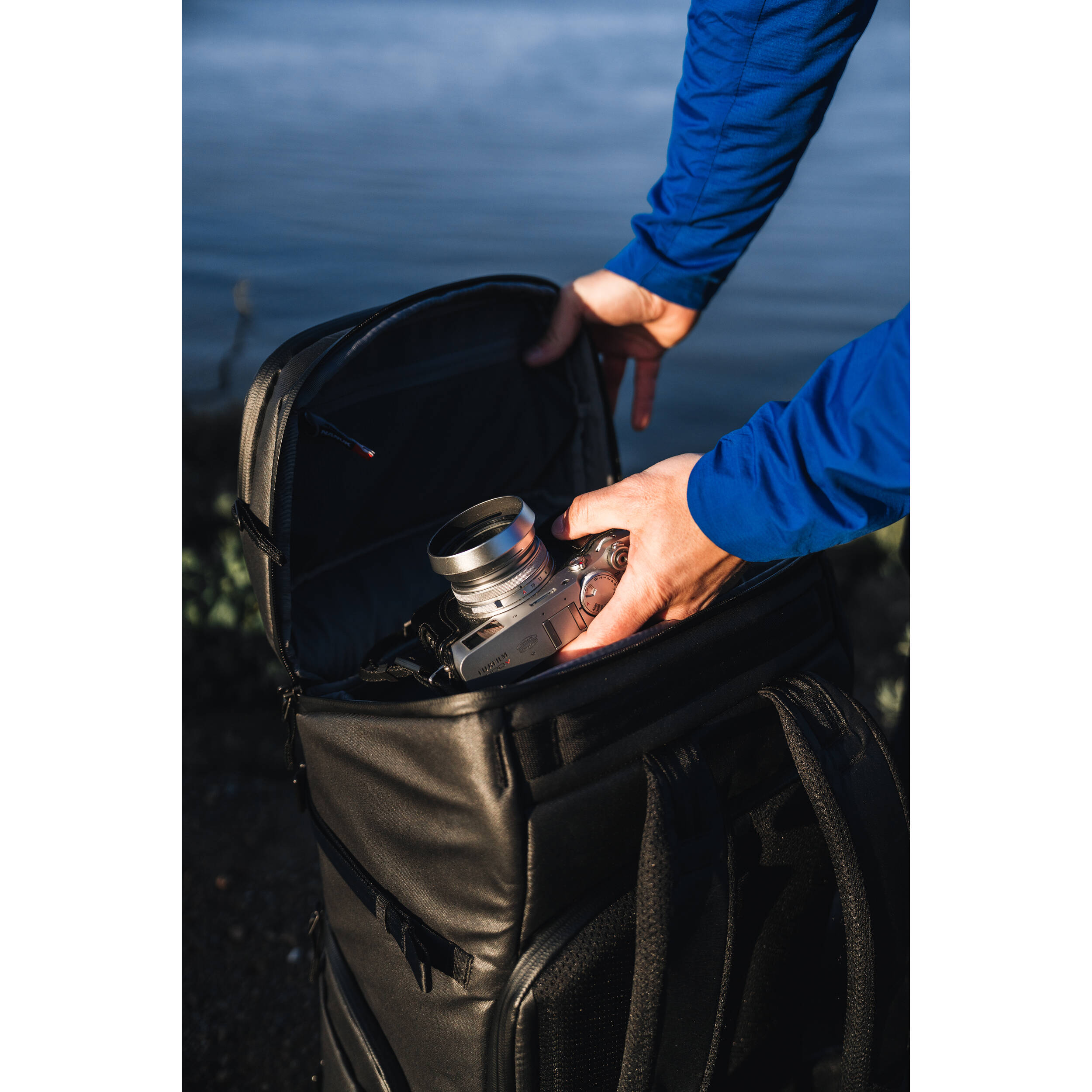 Nanuk N-PVD Backpack for Photo, Video, Drone, and Laptop (Black, 35L)