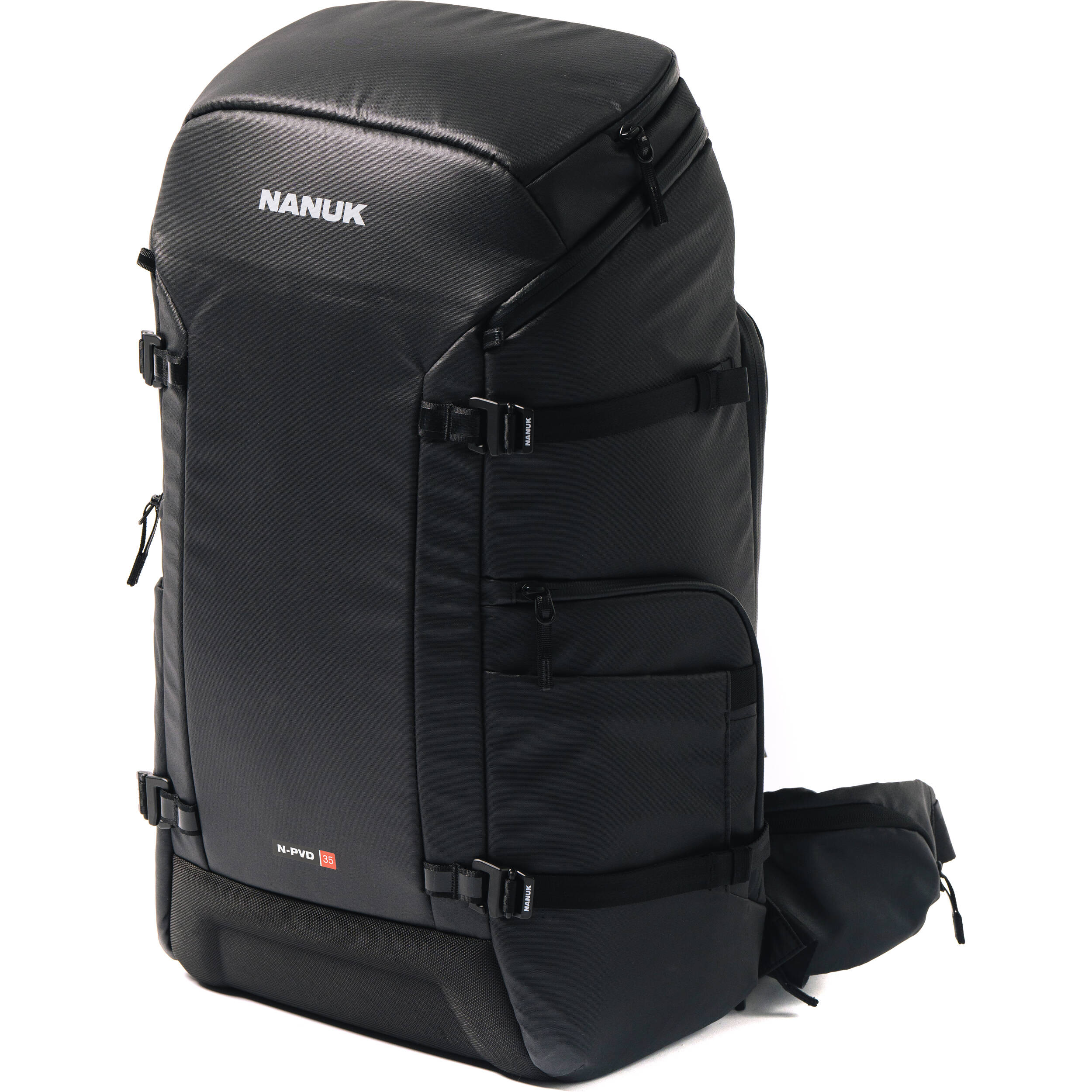 Nanuk N-PVD Backpack for Photo, Video, Drone, and Laptop (Black, 35L)