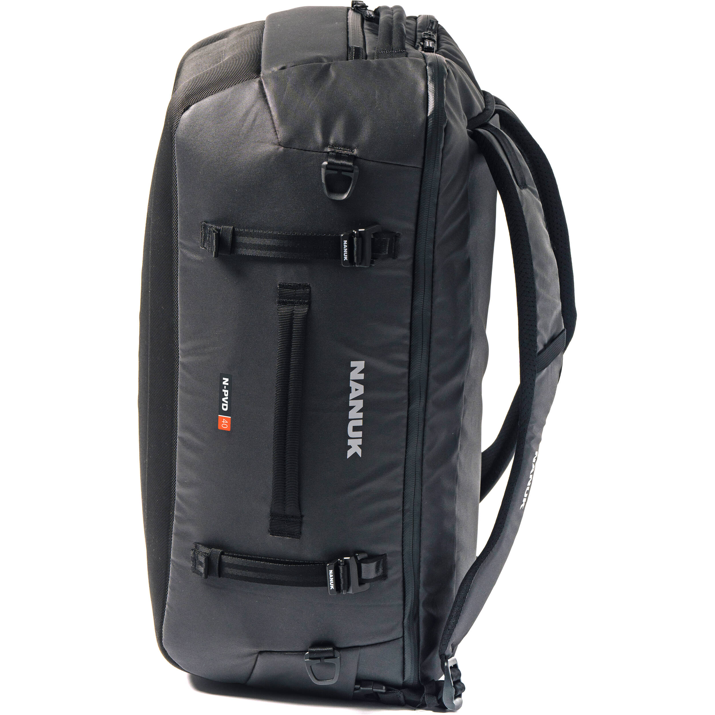 Nanuk N-PVD Padded Duffle Bag for Camera and Drone (Black, 40L)