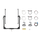 Aputure NOVA 2x1 3-Light Yoke Kit (Bare Ends)