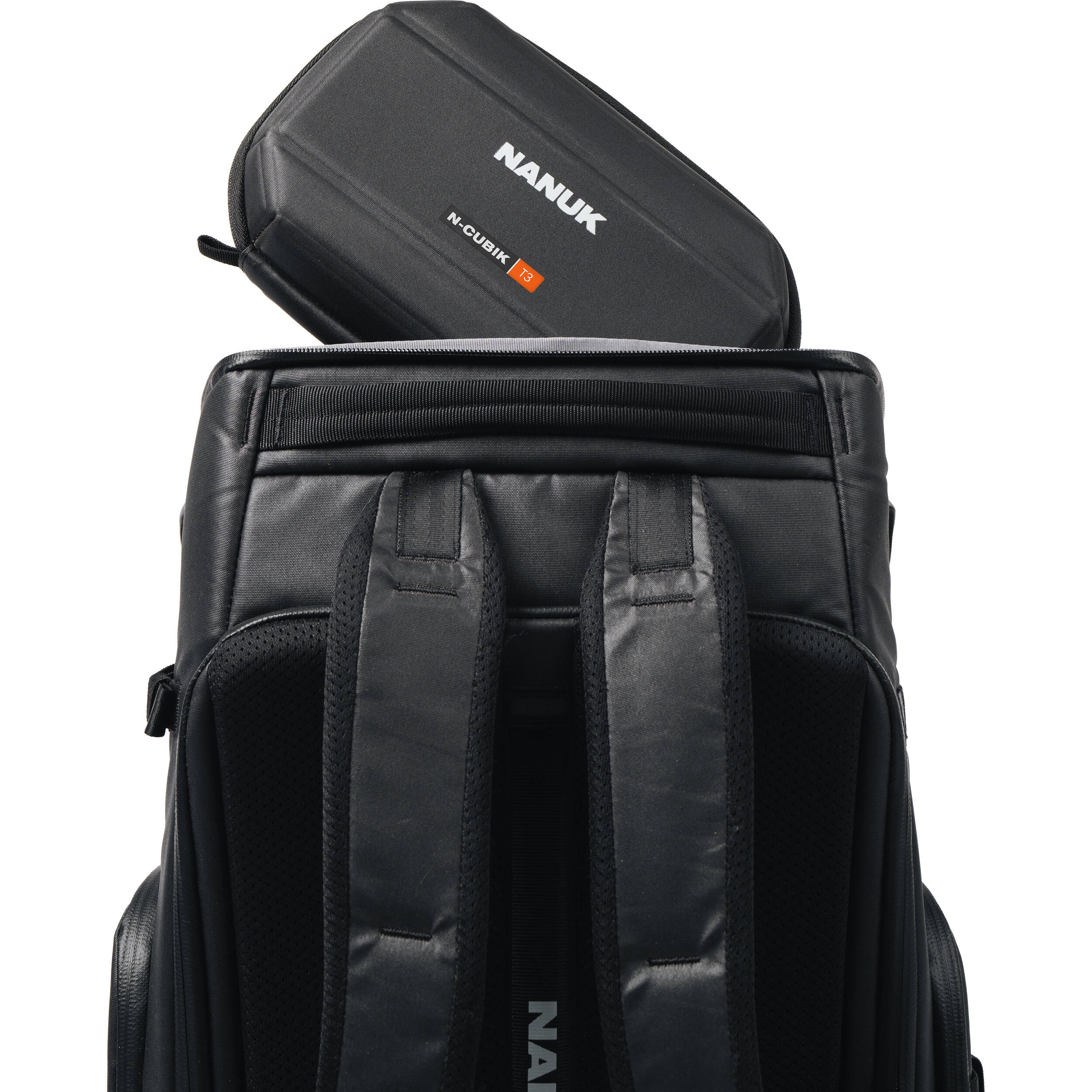 Nanuk N-Cubik T3 Clamshell Tech Case (Black, 2L)