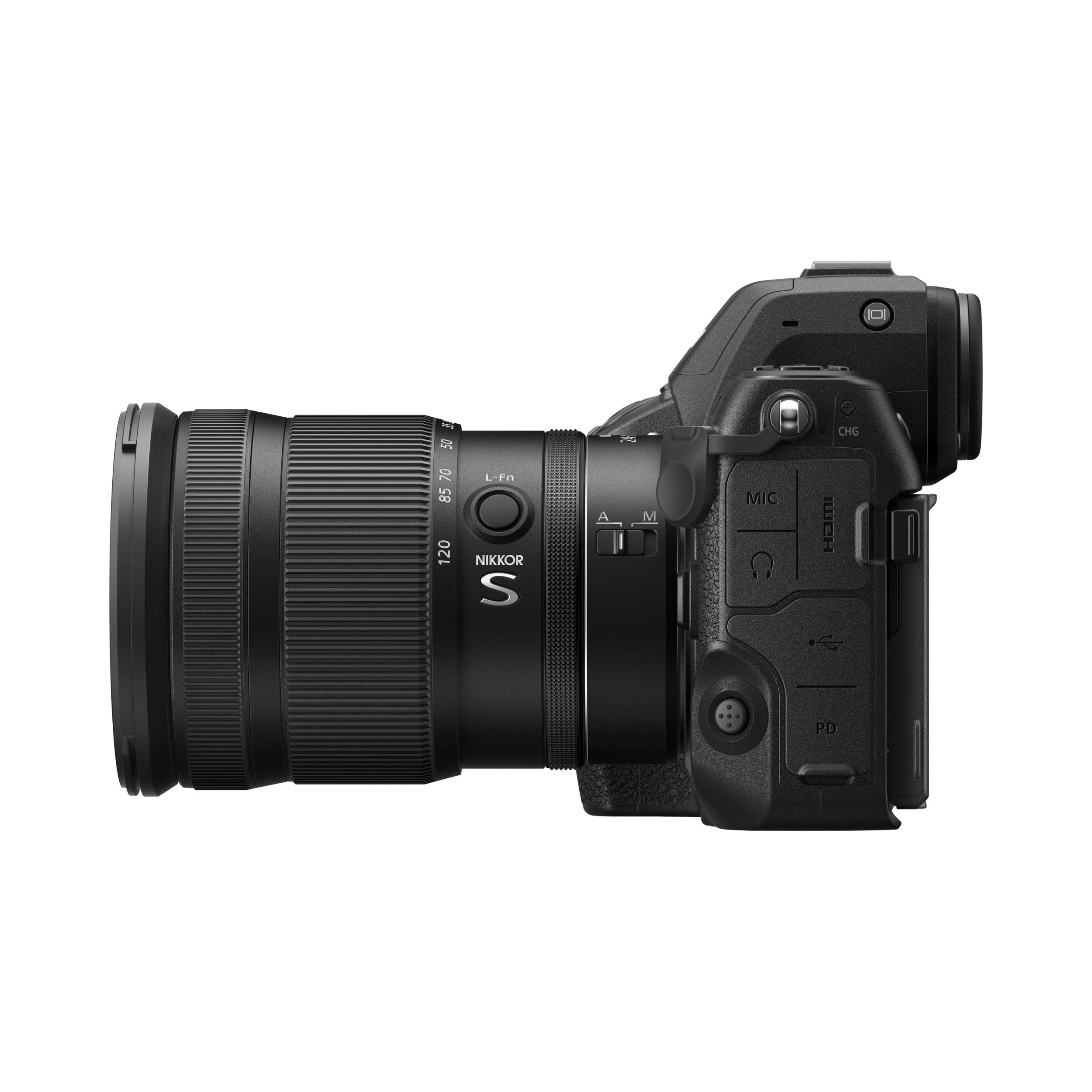 Navitech Teleskop-Kameratasche Schwarz – Für Nikon Z8, Wasserabweisend, Ausziehbar, Bis 150 Mm Objektiv