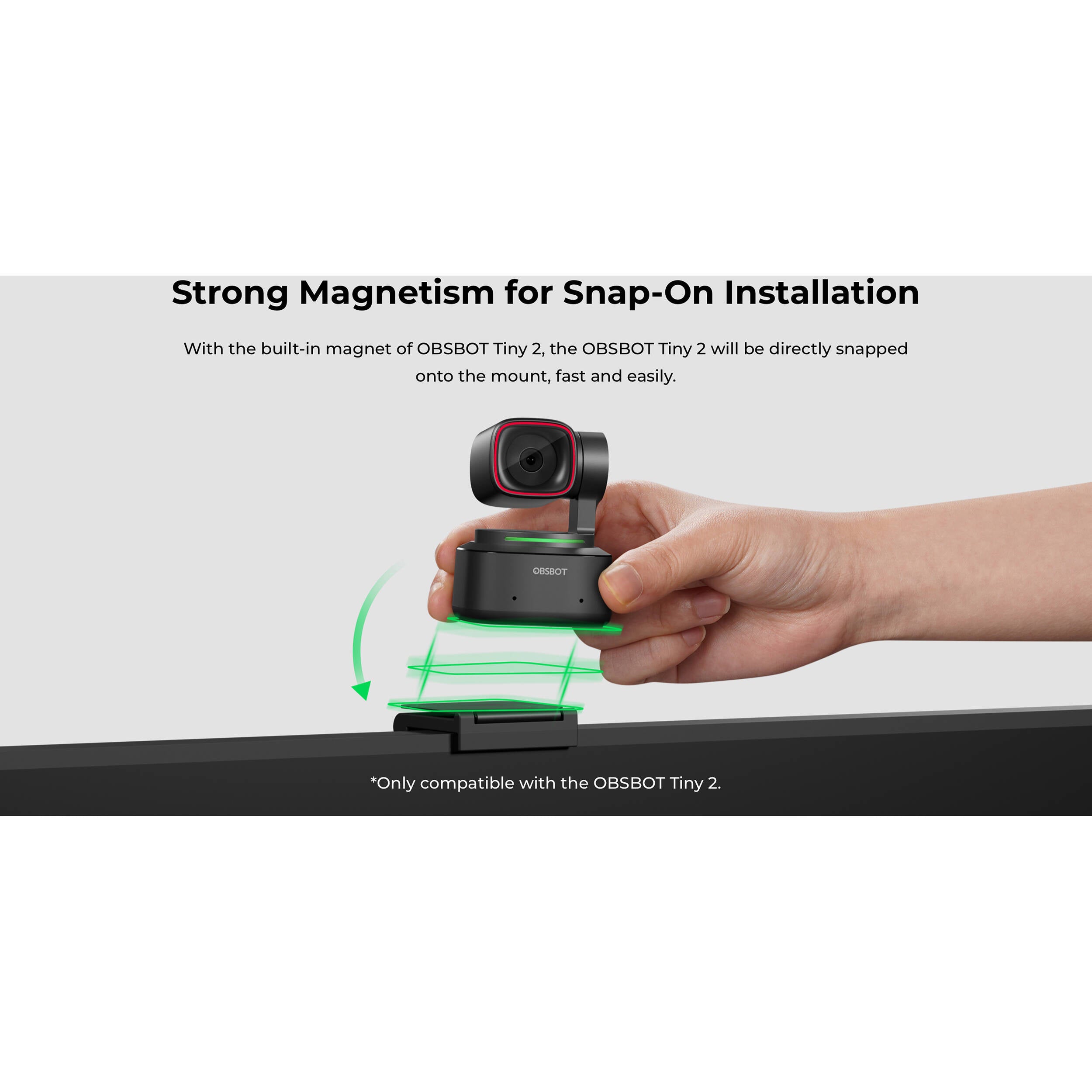 OBSBOT Adjustable Mount for Tiny 2 Camera