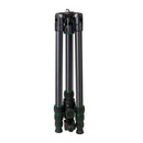 Optex Black Aluminium 4 sections  travel tripod