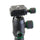 Optex Black Aluminium 4 sections  travel tripod