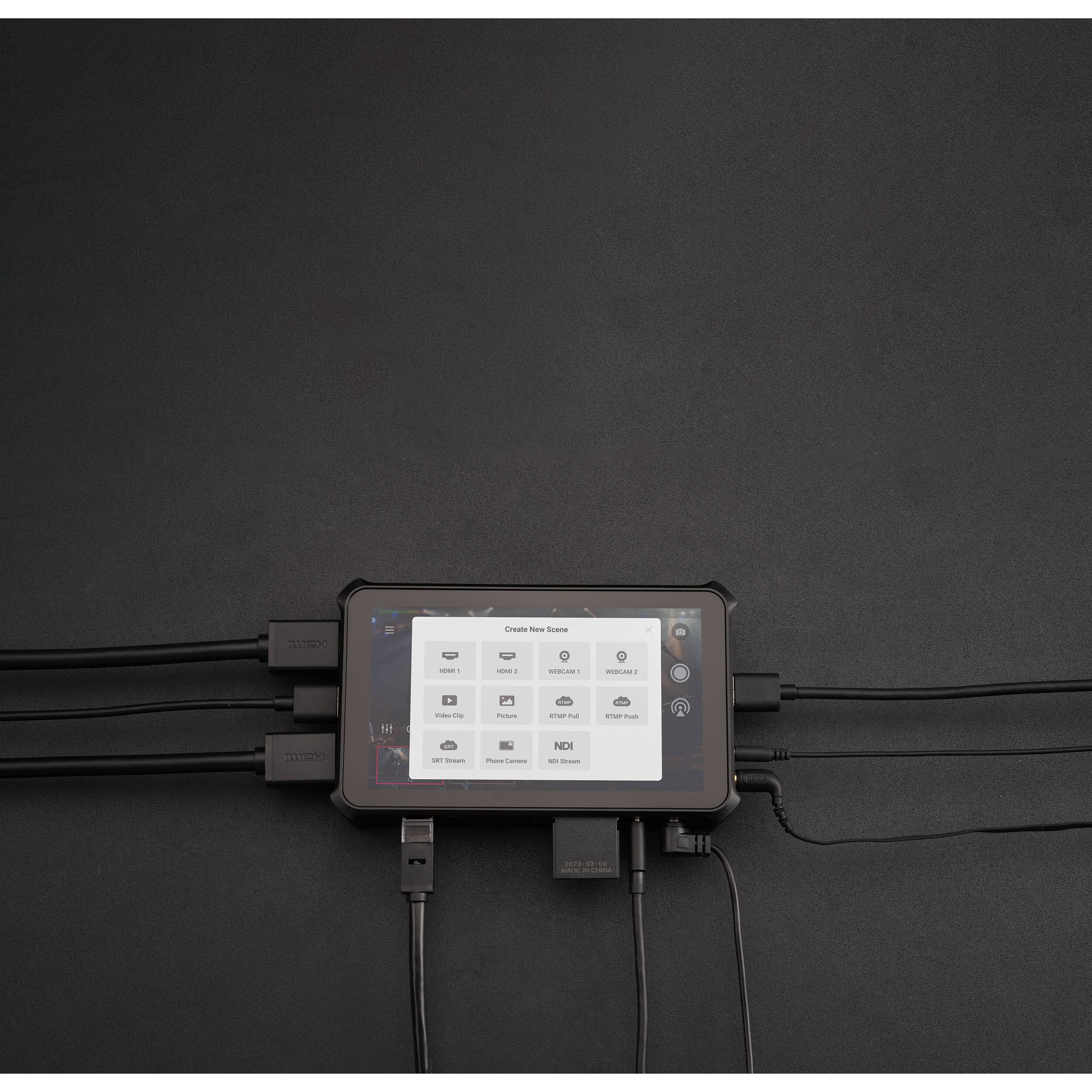 OBSBOT Talent 5.4" Touchscreen HDMI/USB Streaming Recording Monitor