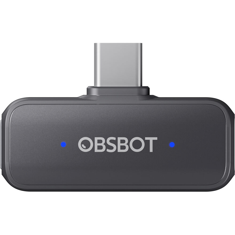 OBSBOT Vox 2-Person Wireless Live Streaming Microphone System with USB-C Connector (2.4 GHz)