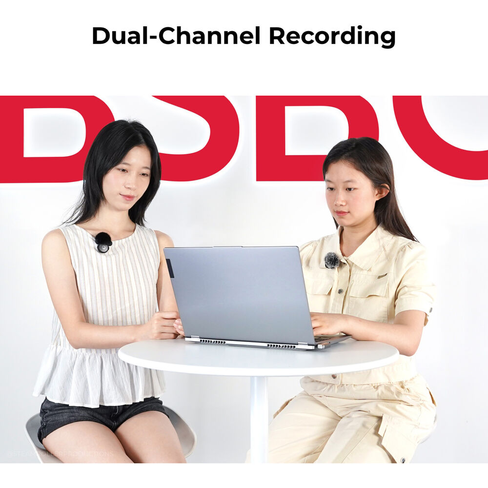 OBSBOT Vox 2-Person Wireless Live Streaming Microphone System with USB-C Connector (2.4 GHz)
